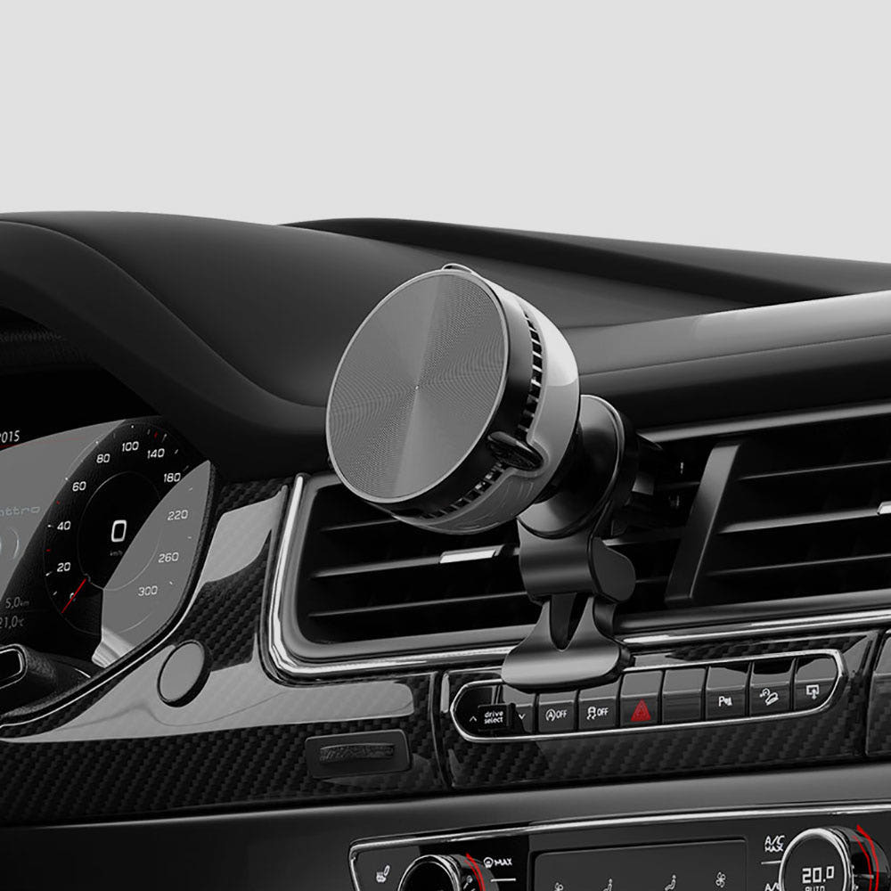 マグセーフ対応 車載用スマホホルダー 高速ワイヤレス充電器