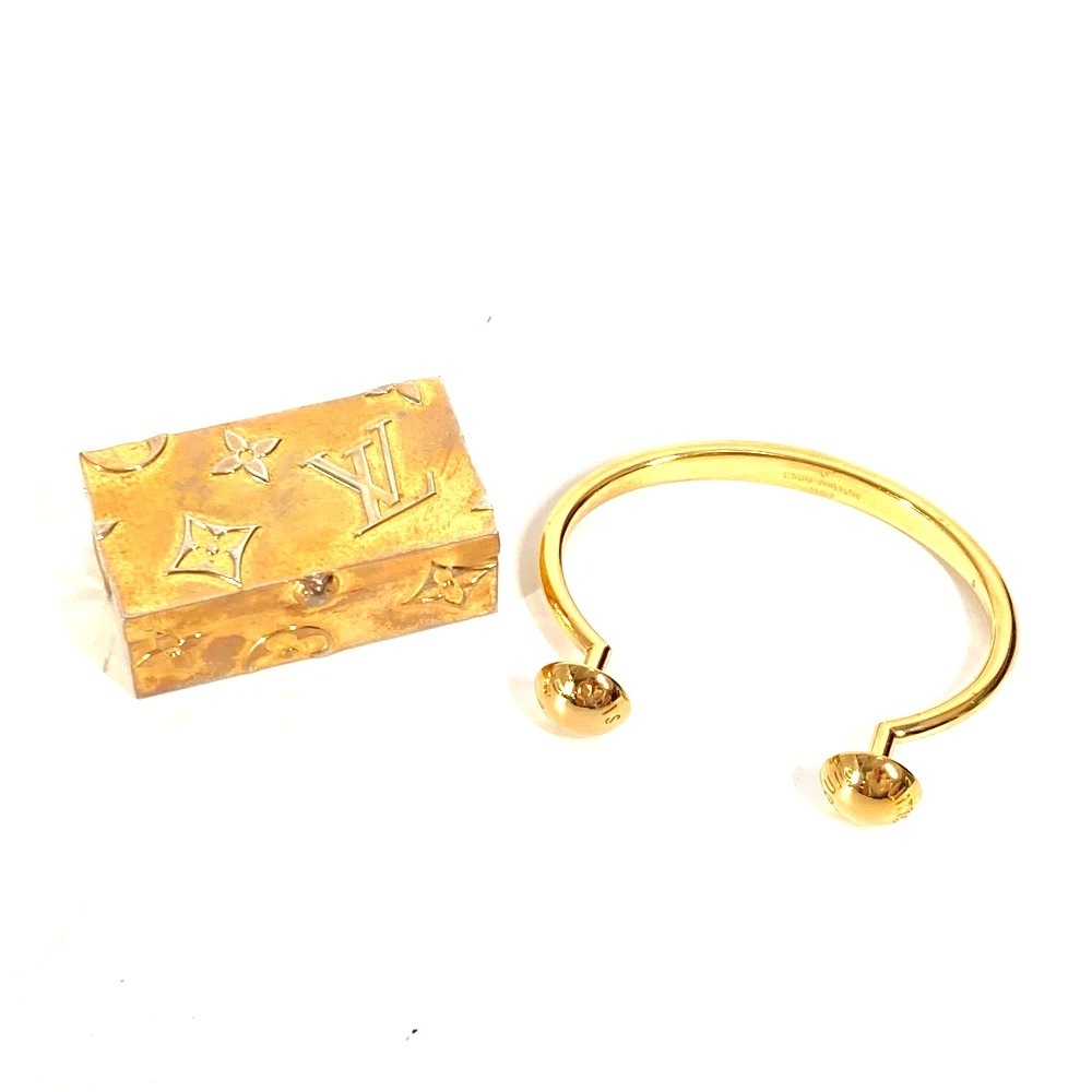 バングル M64894 ジョンク スタッディー モノグラム アクセサリー ブレスレット メタル ゴールド