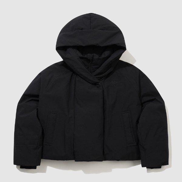 ノンサシ ウィメンズ フード パディング ジャケット UQ422CPJO3-BLK0