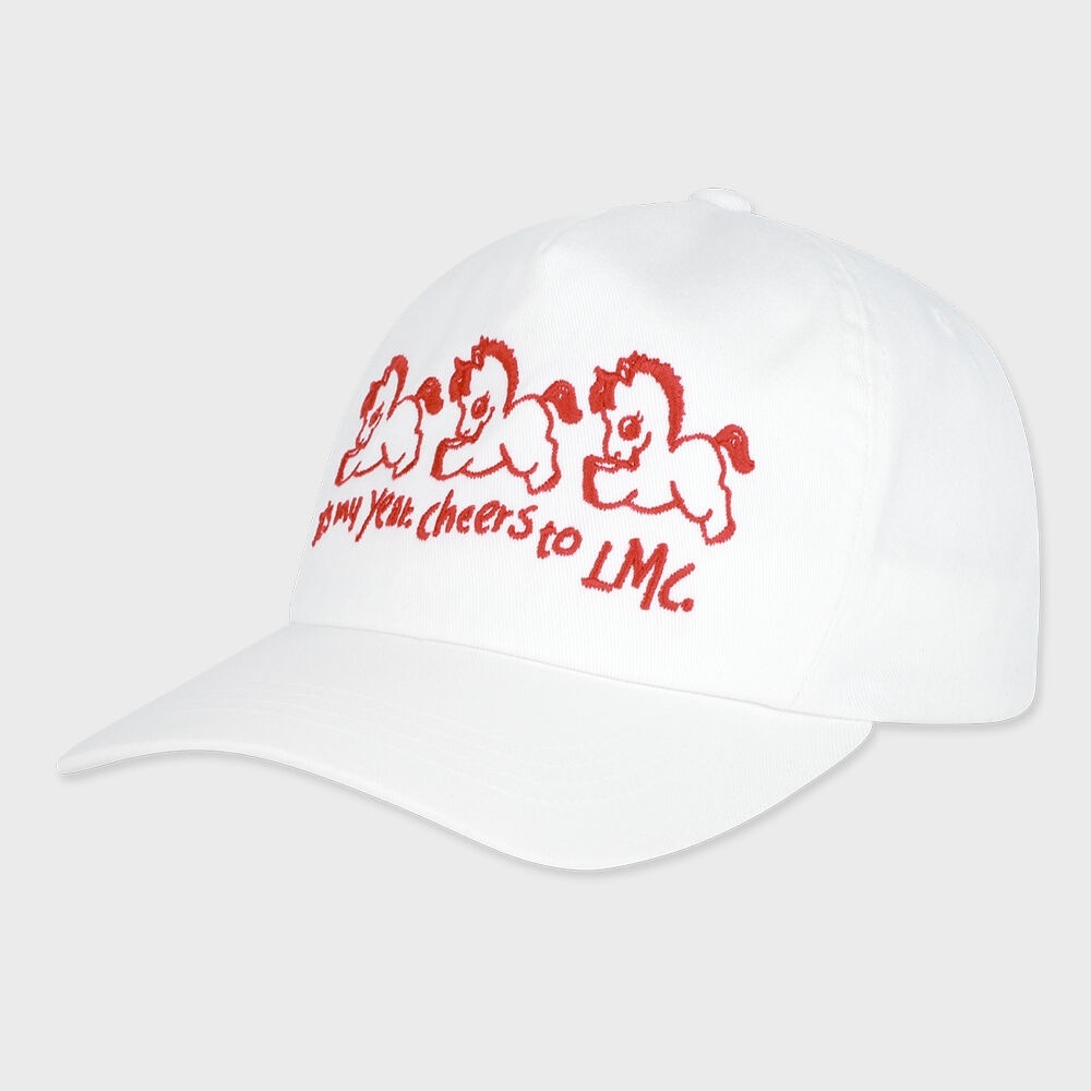LMC ニューイヤーホース 5パネルキャップホワイト