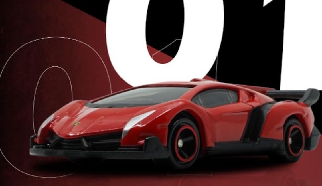 AO-01～AO-08 (ヴェネーノ エルフ アヴェンタドール カマロ ミニ コルベット シビック レヴェントン) 8台セット トミカ Asia Original 限定