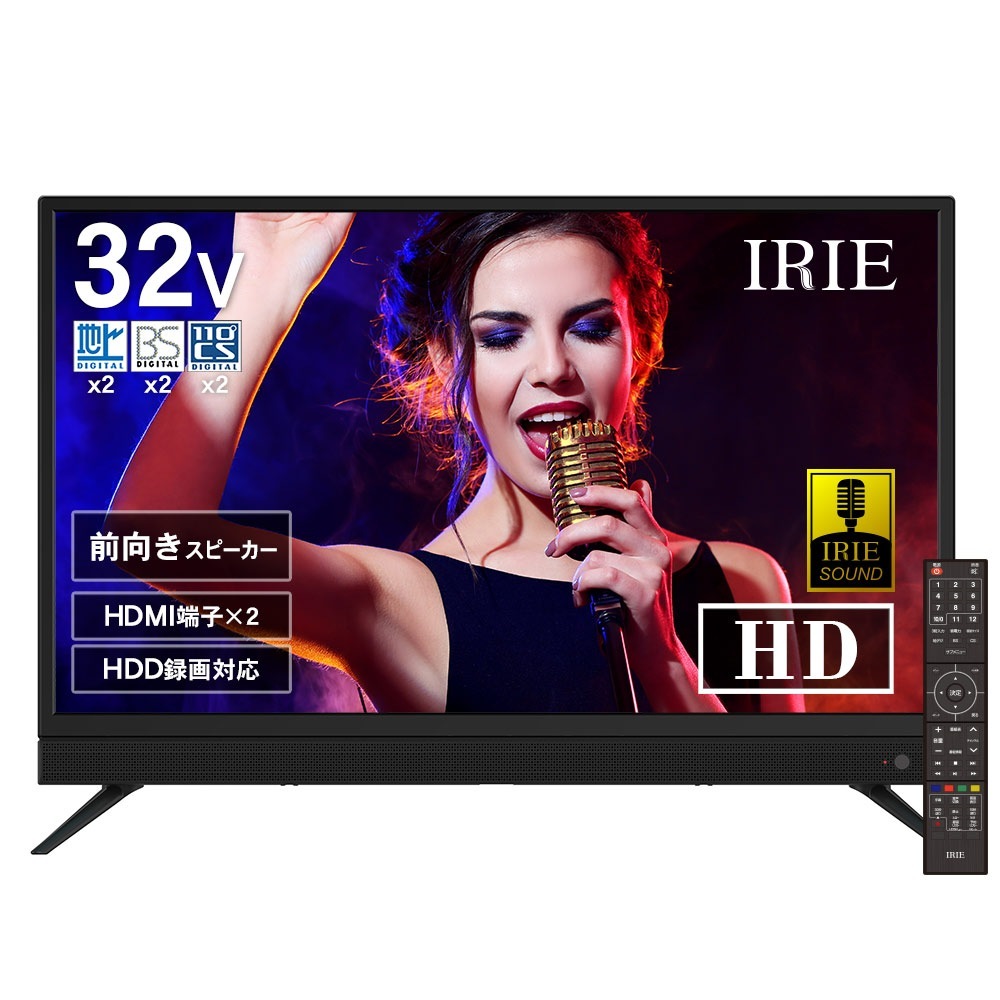 Qoo10] アイリー FFF テレビ 32型 ダブルチューナー : テレビ・オーディオ