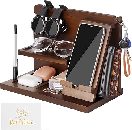 誕生日プレゼント 男性 木製電話ドッキングステーション アッシュキーホ 4,986円