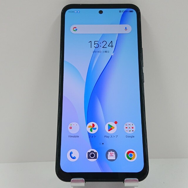 Libero 5G III A202ZT Y!mobile ブラック 送料無料 本体 c17197 【中古】