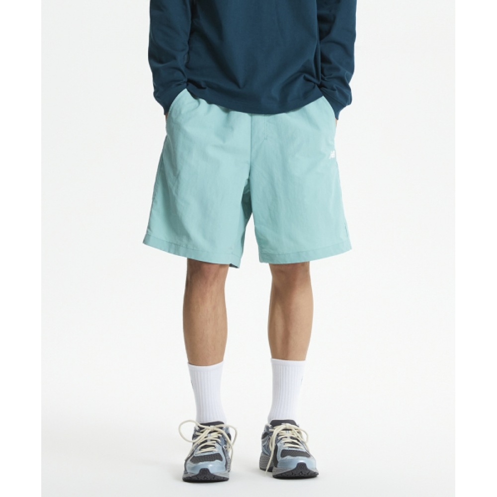 ニューバランス NBNVF21013/ユニヘリテージ 4.5 ショーツ (ミント)