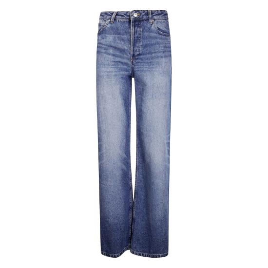A.P.C. Women Denim Pants COHJL F09181 IAL BLUE