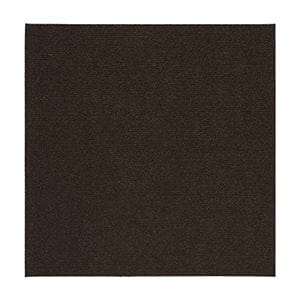 (12個セット) 吸着 タイルマット タイルカーペット 45×45cm ブラウン 4枚入 洗える 防傷 防汚 レック ぴたQ リビング