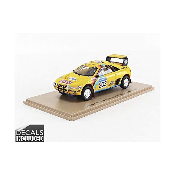 SPARK - Peugeot 405 T16 - Winner Paris Dakar 1990 - 1:43 Scale 並行輸入品