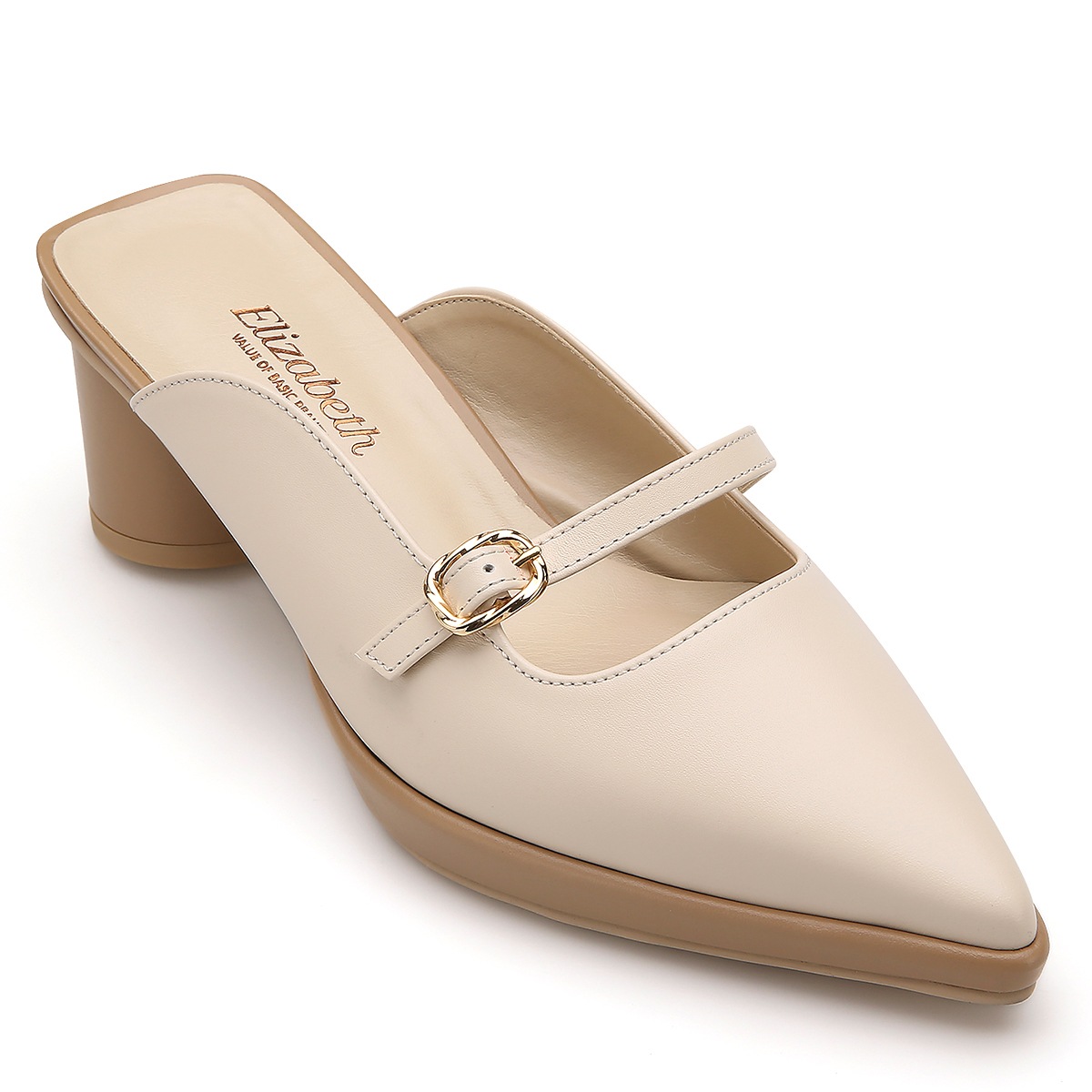 エリザベート フラット ミュール EL21063