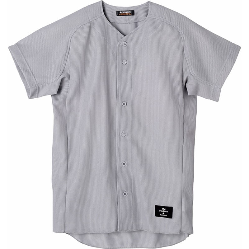 フルオープンシャツ 野球＆ソフトボール ユニフォーム (std50tb-slv)