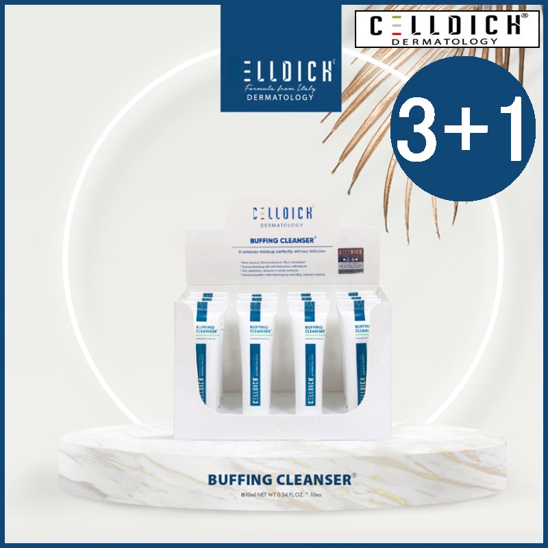 3+1] 肌刺激のない目立たない肌無刺激高級バフクレンザートラベルキット 10ml x 12ea (+エステ専用サンプル5種)