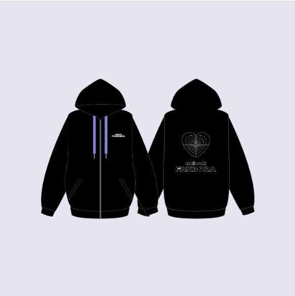 【SF9】 - (HOODIE ZIP-UP) unlock FANDORA OFFICIAL MD
