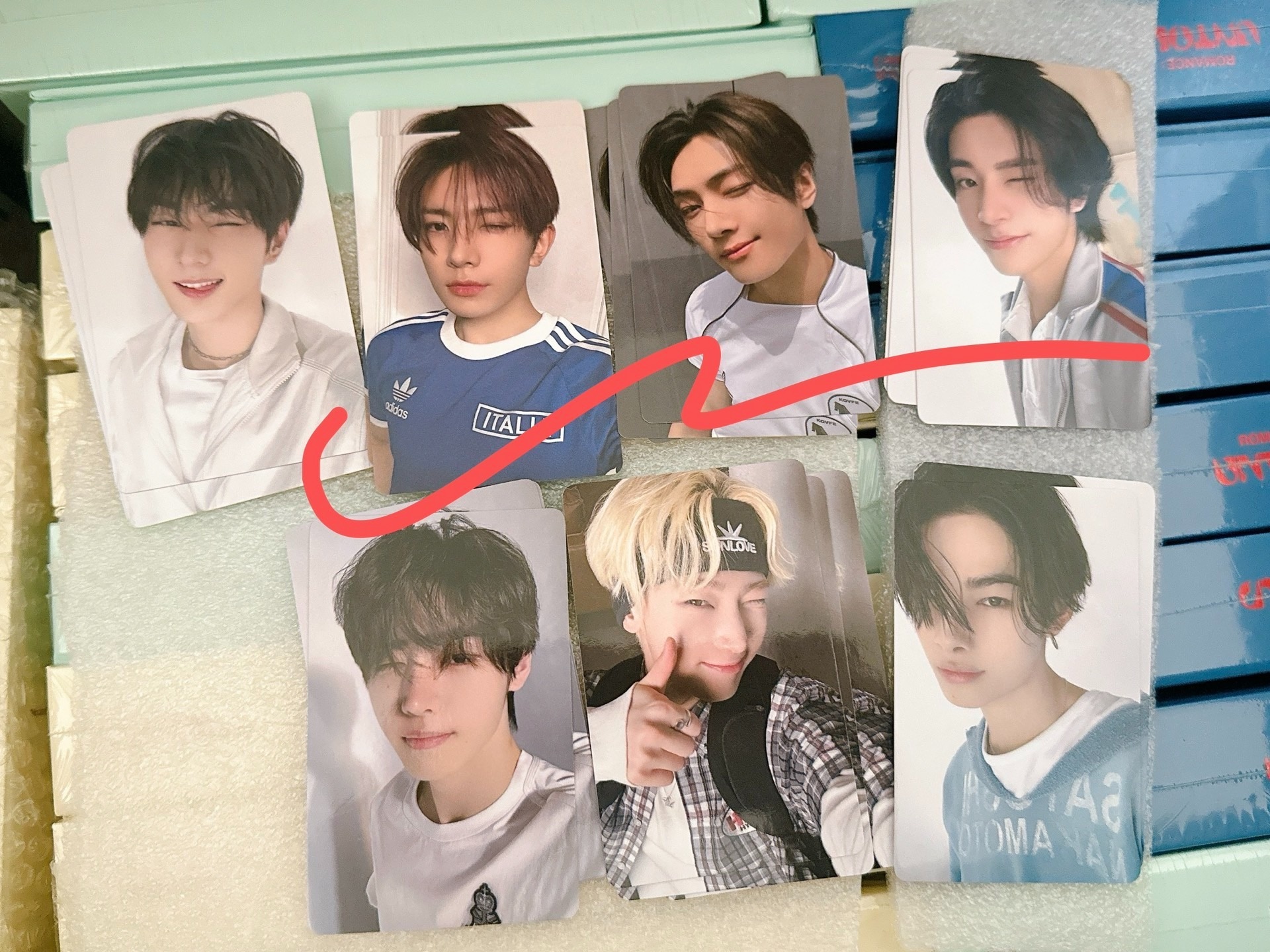 公式ENHYPENyzyyzy2.0特典特典トレカサイン会影通公式グッズ写真員7枚セット