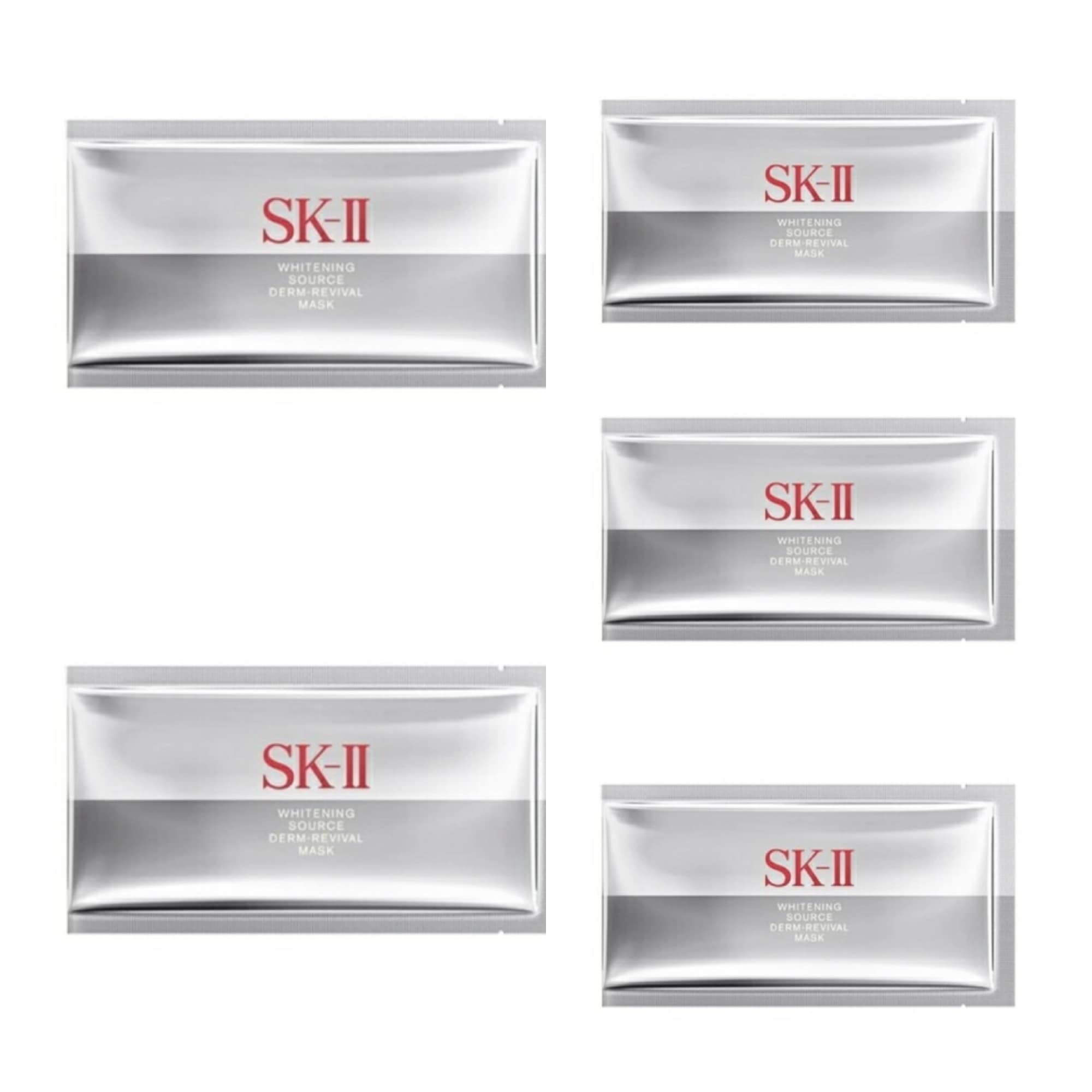 ホワイトニング ソース ダームリバイバル マスク 5枚セット/国内正規品/箱無し　2024年製造