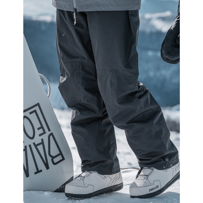 スノパンツ 2025 2026 スキーパンツ 黒 フリース レディース メンズ ダブルライニング スノーボードウェア ルーズフィット スキーウェア スノボウェア ロングパンツ