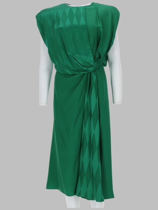 VERSACE Women Dresses 1025130 1A182341GC50 GREEN