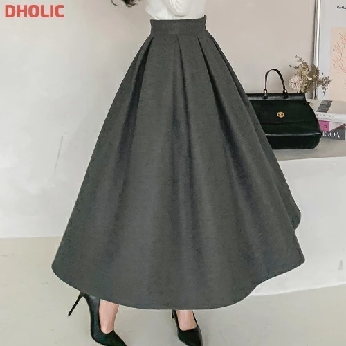 [メガ割りSALE]メルトンタッチフレアスカート