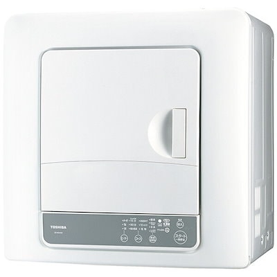 他サイト： 衣類乾燥機 6kg 花粉フィルター搭載 ED-60A4-W ピュアホワイトの商品画像