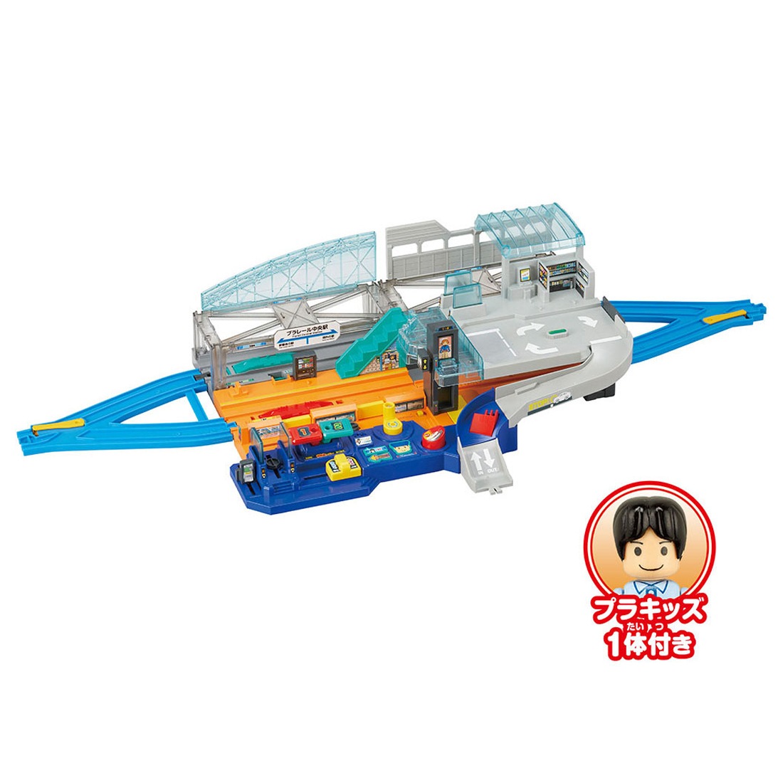 タカラトミー プラレール レバーでアクション＆サウンド！　ビッグステーション PL レバーデアクション＆サウンド ビッグステーション