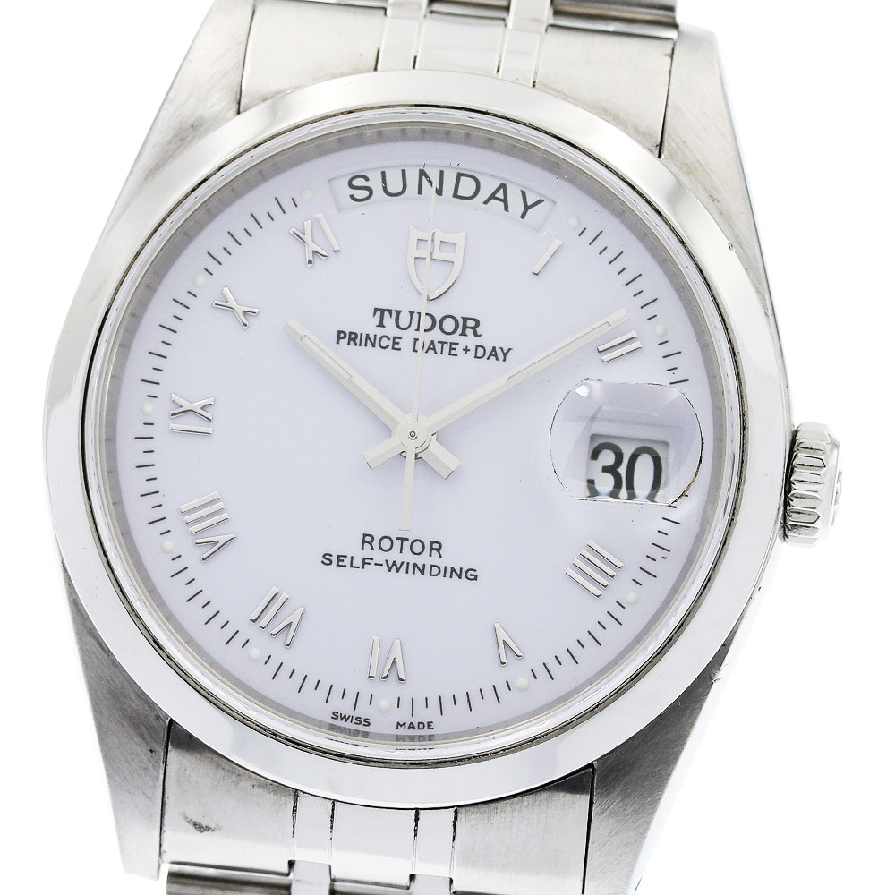 チュードル TUDOR 76200 プリンス デイトデイ 自動巻き メンズ 保証書付き_951435【中古】