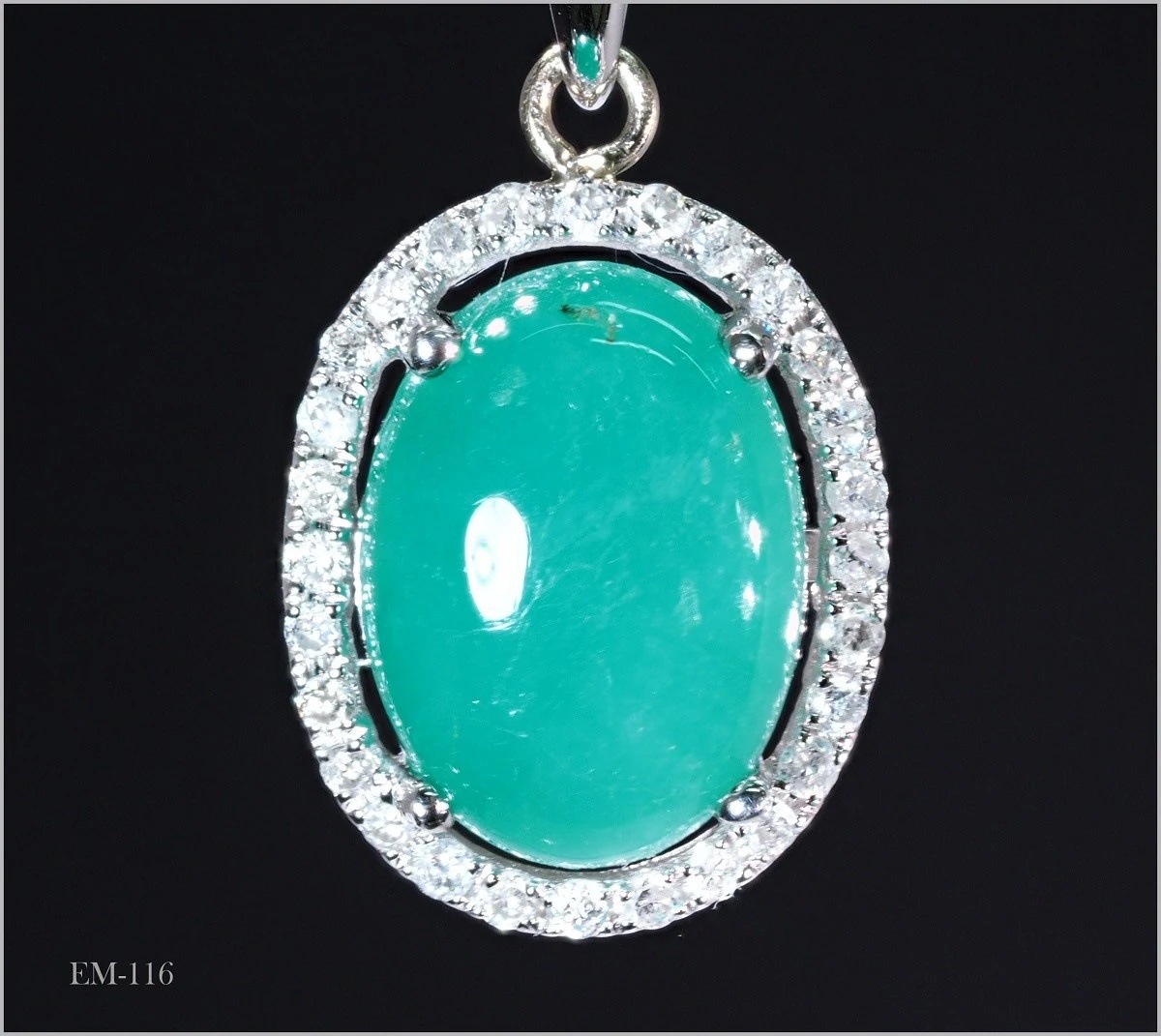 天然 ダイヤモンド エメラルド ネックレス 希少 2.681ct K18WG 18金製品 74