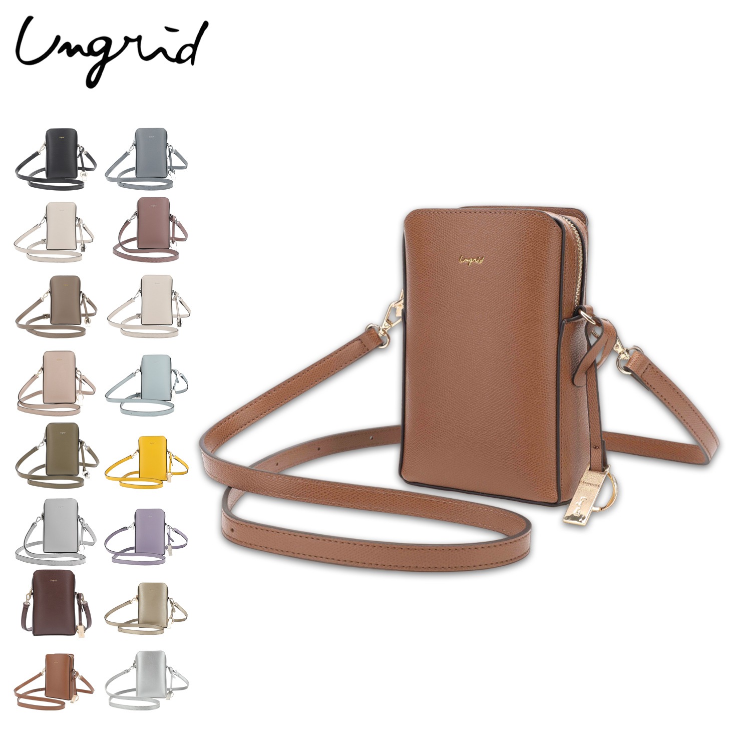 ショルダーバッグ ポーチ 小物入れ ポシェット レディース 斜め掛け 軽量 小さめ 52600S