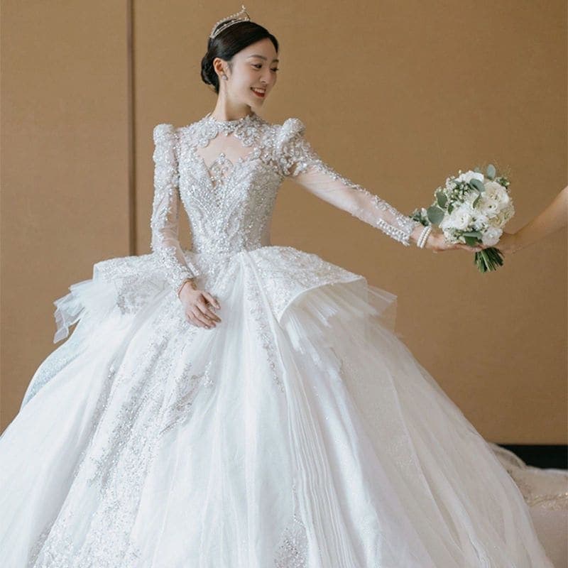 【早い者勝ち！】ウェディングドレス サテン生地 結婚式 ドレス パーティードレス ロングドレス 演奏会 発表会 ロングワンピース ウェディングドレス パーティードレス 花嫁ドレス ベアトップ ロングド 14,182円