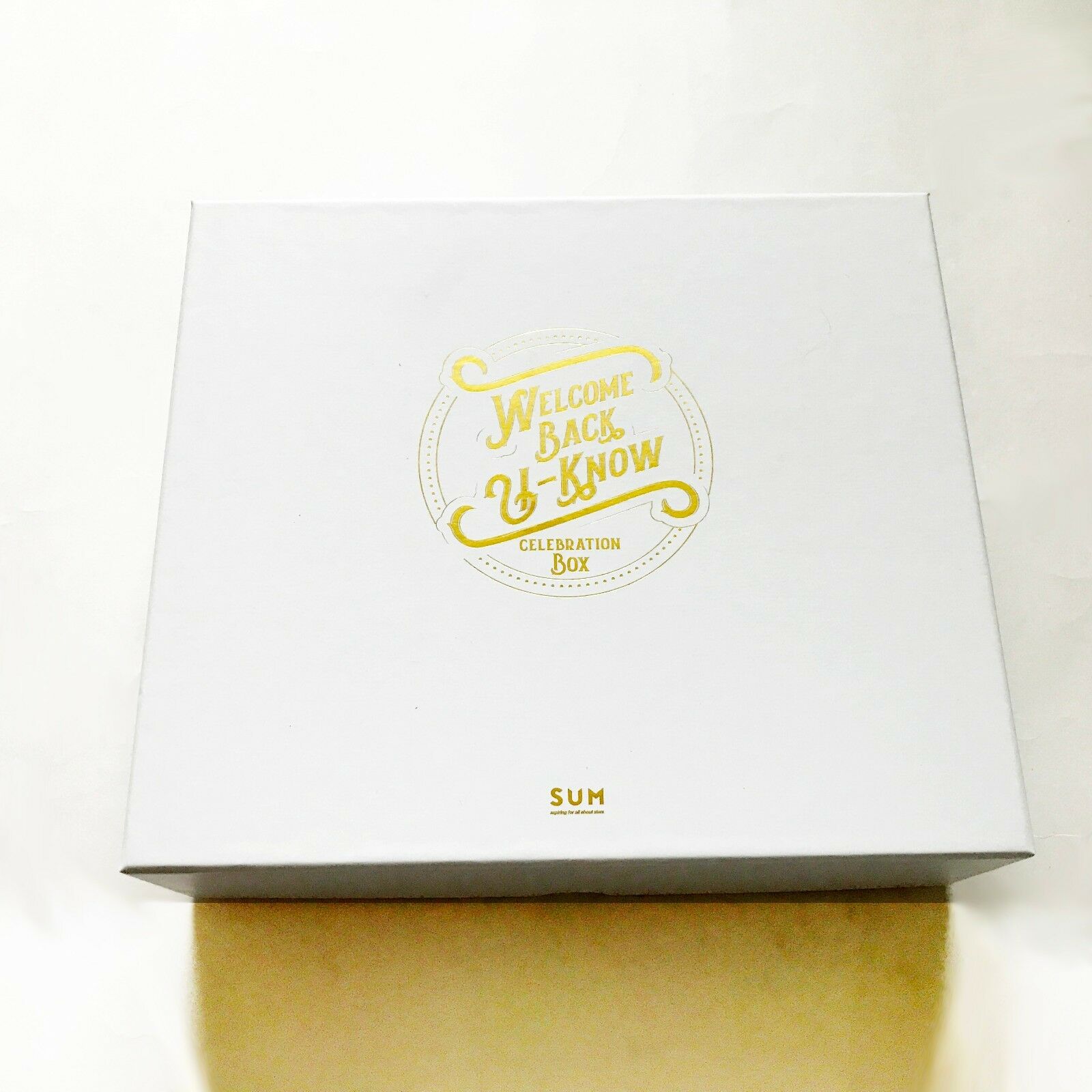 [30%] SM TOWN SUM Cafe Welcome Back TVXQ U-Know Special Celebration Box