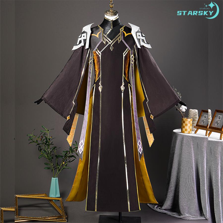 工場直販 急速出荷 原神 げんしん genshin 鍾離 しょうり 風　コスプレ衣装 コスプレ服　コスチューム　服 ハロウィン イベント