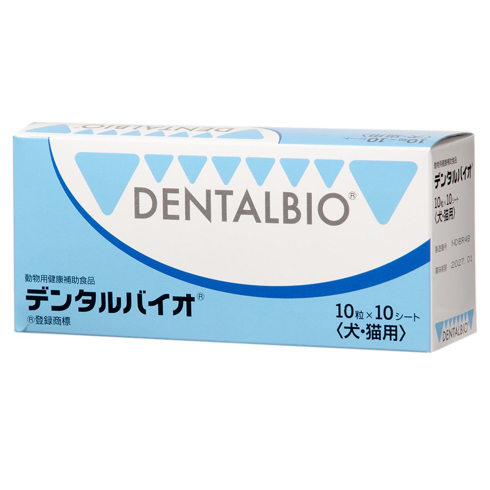 共立製薬　デンタルバイオ　犬猫用　１００粒（１０粒X１０シート）　ＣＲＣ45―40―28―00―00