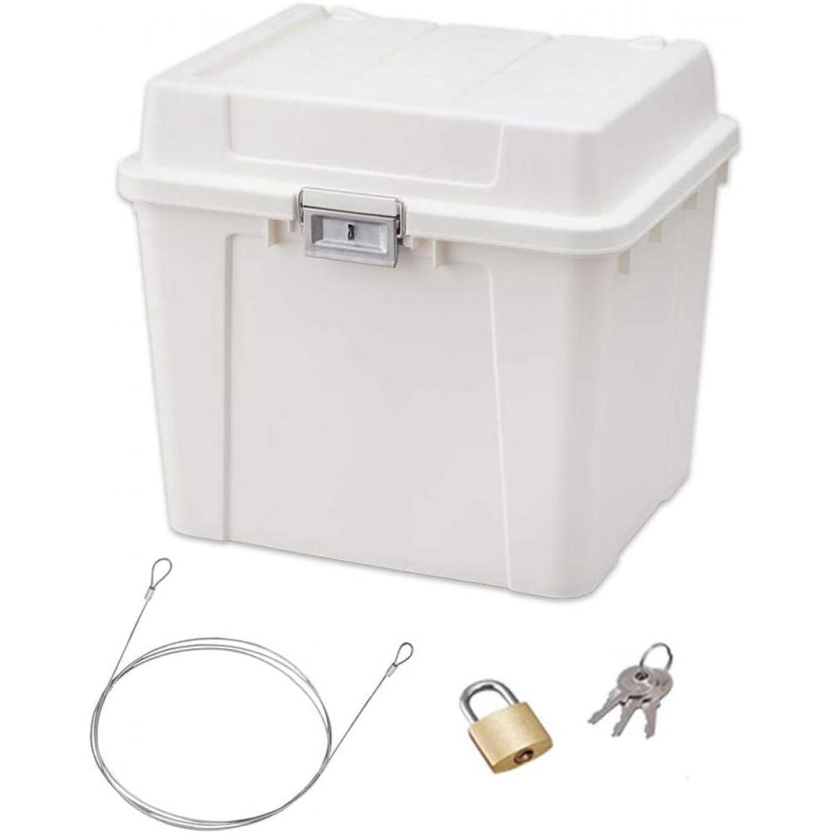 アイリスオーヤマ 宅配ボックス 540 TBP-540 ホワイト 容量69L 鍵付き 置き配 置配 宅配便 ボックス 不在時 荷物受け取り 荷物 盗難防止