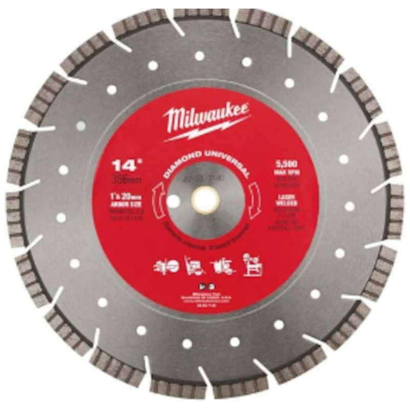 ミルウォーキーツールジャパン合同会社　14インチ356mm)ダイヤモンド(セグメントウェーブ　49937140