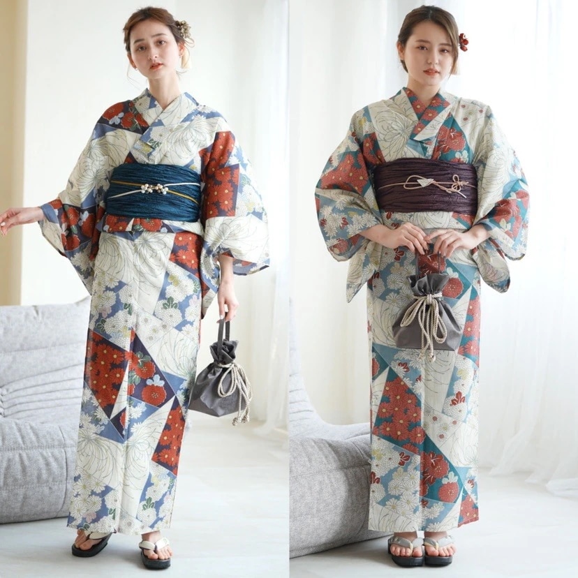 着物 浴衣 レディース 伝統的 フォーマルスタイル 純綿生地 花火大会 旅行 撮影用着物 オリジナル