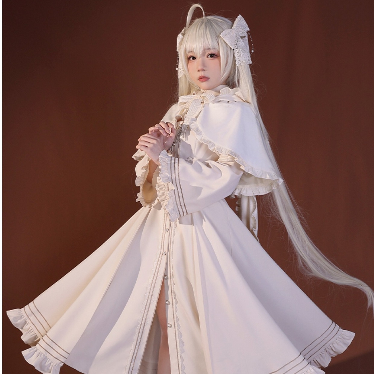 コスプレ 衣装 子供 大人ヨスガノソラ春野穹変仮コスプレ服衣