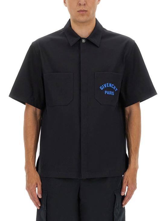 GIVENCHY Men Long Tops BM615H164P 401 BLUE