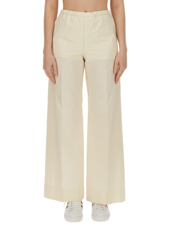 MONCLER Women Straight Pants 2A00015 597LQ050 WHITE
