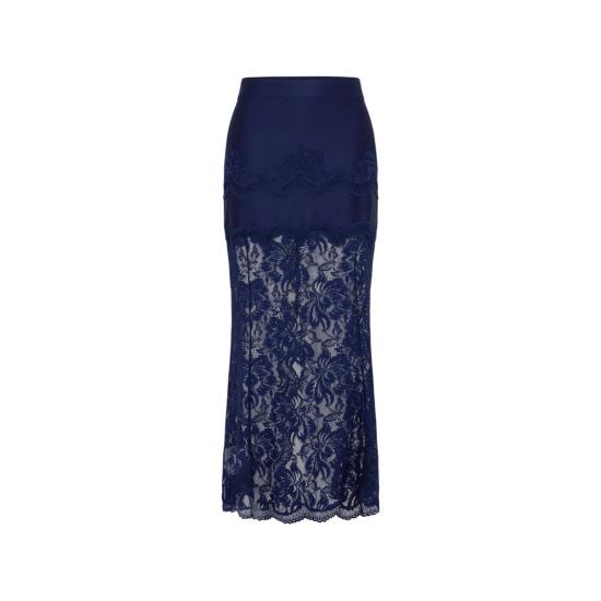 PACO RABANNE Women Skirts 26AJJU021 PA0170 P481 BLUE