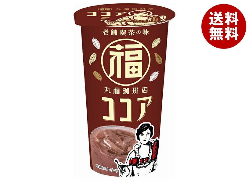 メロディアン 丸福珈琲店監修 ココア 200g＊24(12＊2)本入＊(2ケース)
