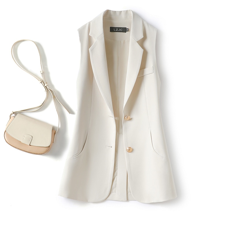 レディース ベスト 袖なし ノースリーブ Vネック 襟付き 細身 ストレート かわいい 大人可愛い きれいめ シンプル カジュアル 上品 おしゃれ こなれ感 ラフ エレガント 存在感 ナチュラル 無地 6,718円