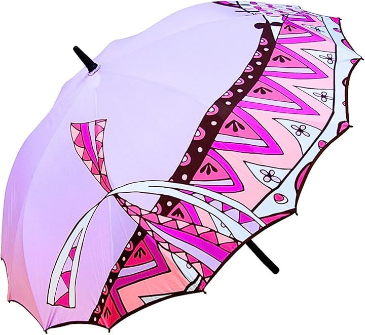 傘 レディース 長傘 桜骨 16本骨 雨傘 日傘 遮光 UVカット率 98％ UPF50+ 晴雨兼用 おしゃれ かわいい 大きい 一枚張り(ワッチ, 60cm)