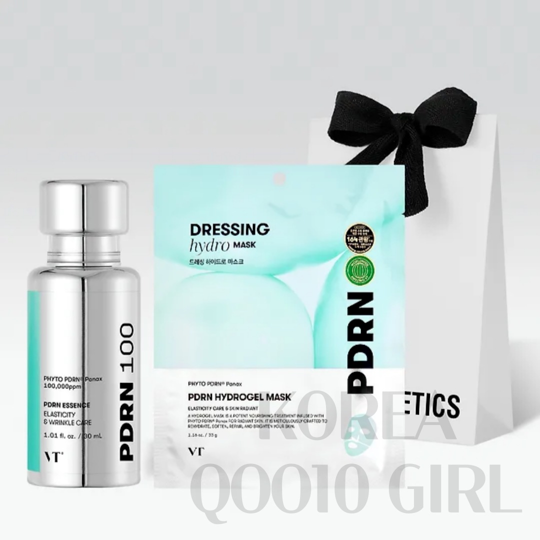 ギフト包装 【植物性PDRN】[ヴィーガン] VT PDRNエッセンス100 30ml (+ PDRNハイドロゲルマスク贈呈) 植物性PDRN, ピディアルエン, ヴィーガンコスメ, VTエッセンス,