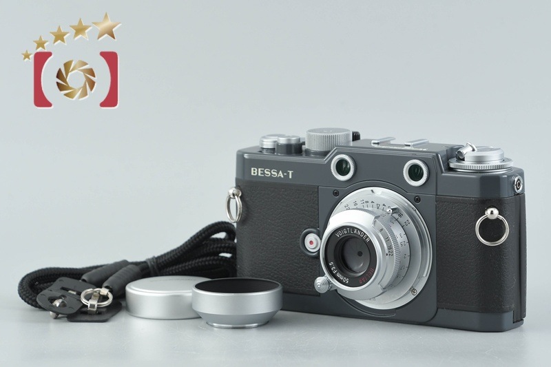 Voigtlander フォクトレンダー BESSA-T HELIAR 101周年記念モデル ネイビーブルー + HELIAR 50mm f/3.5