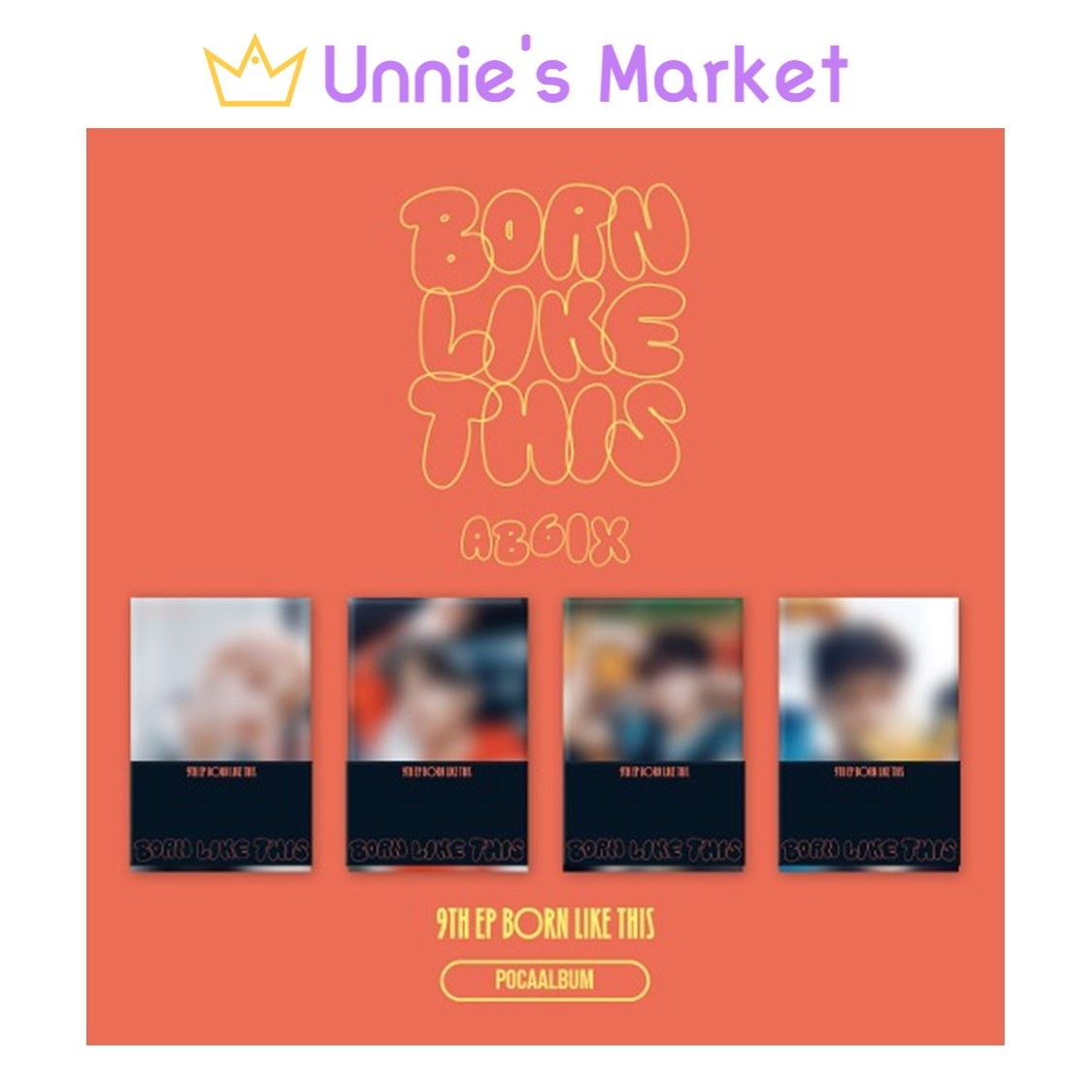 [SET] AB6IX BORN LIKE THIS POCA ver. 9th EP Album