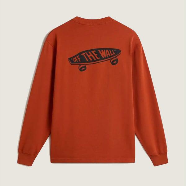 プレミアム長袖グラフィックTシャツ Burnt Orange / VN000PB6Y7X