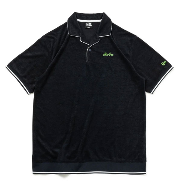 ニューエラ NEW ERA ゴルフ 半袖 パイル ポロシャツ Pile Polo ネイビー 14109045