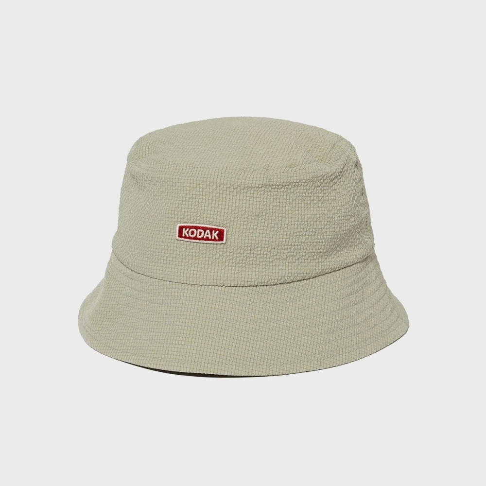 コダックアパレル ブリーズポップ シアサッカー バケットハット ミントグリーン
