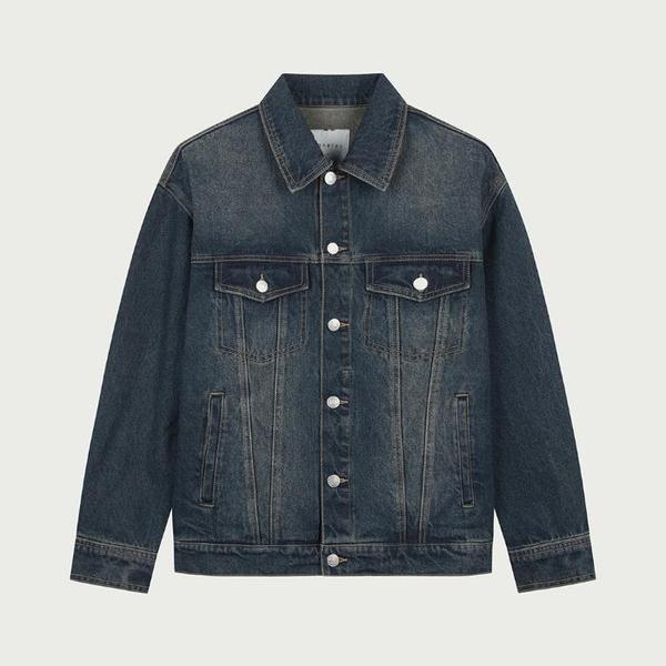 HC04 デニムトラッカージャケット_ティール デニムトラッカージャケット_ティール 10570-011-401 (S45902473)