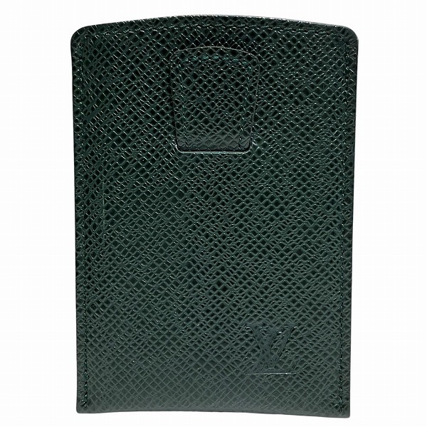 ルイヴィトン タイガ エテュイ カルトデヴィジットトワレット M30544 名刺入れ 【中古】