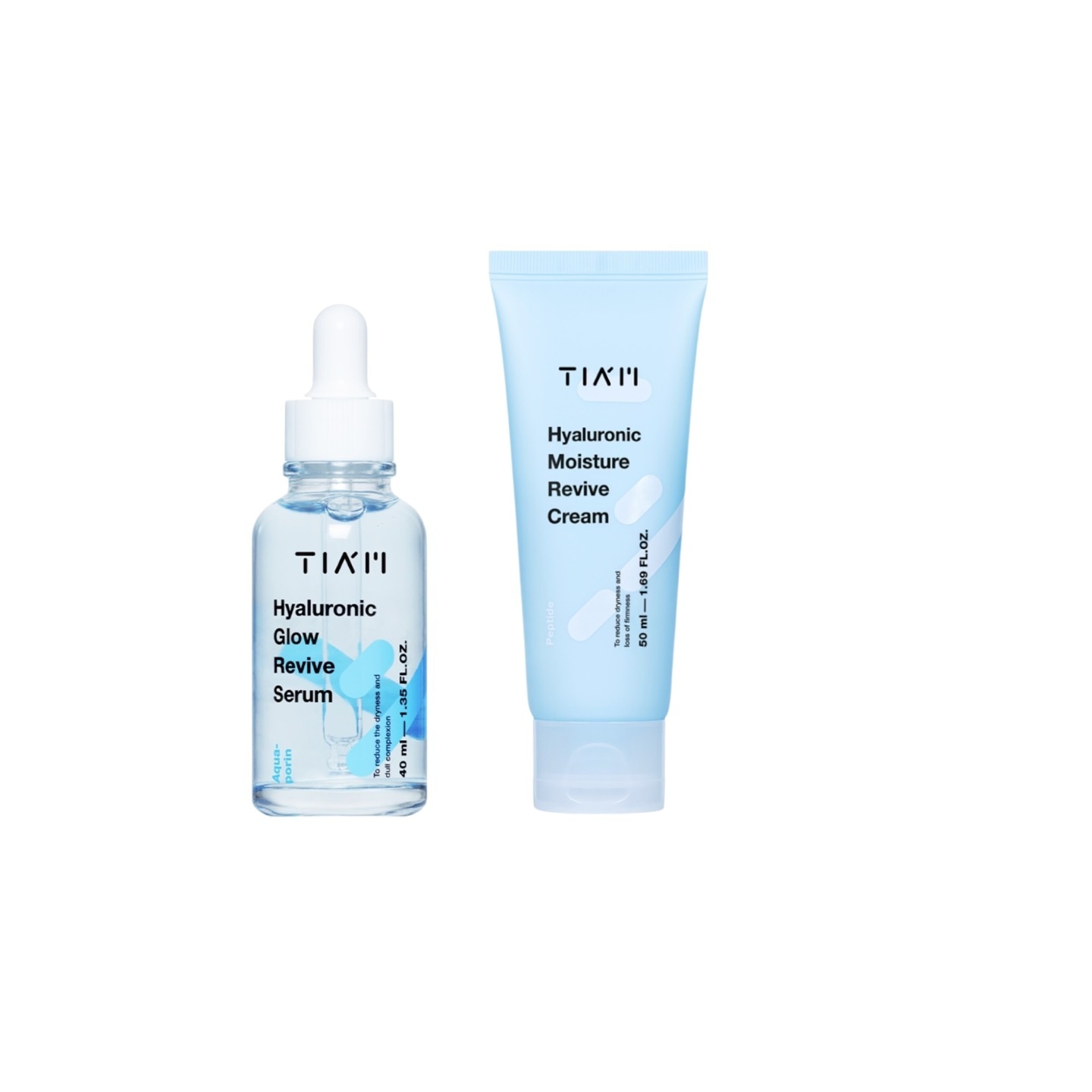 ヒアルロン酸 グロー リバイブ セラム 40ML+リバイブ クリーム 50ML