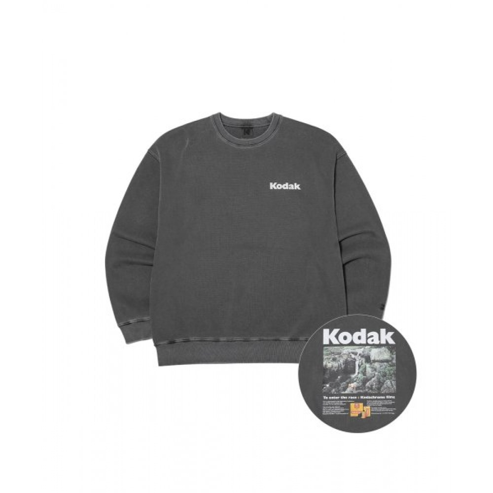 コダックシーナリーピグメントスウェットシャツチャコール